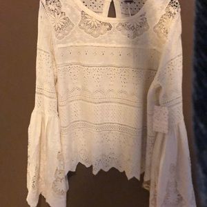 Crochet and Lace blouse